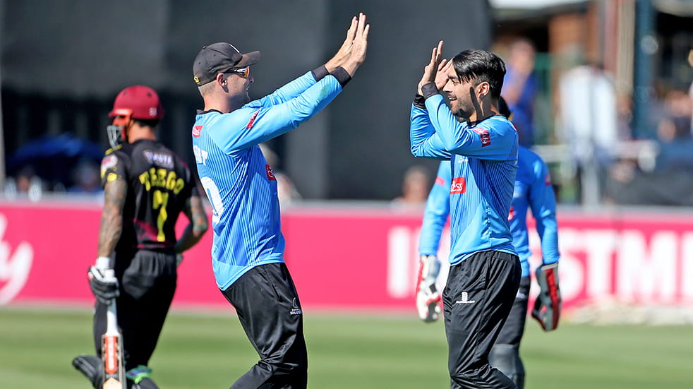 Meet Rashid Khan: Sussex Sharks bowler